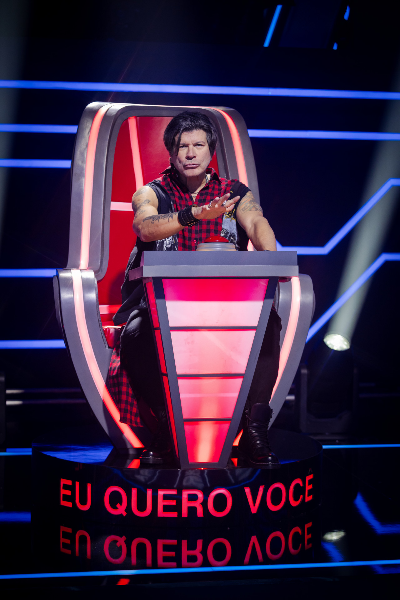 Paulo Ricardo é um dos técnicos do 'The Voice Brasil' - Bella Pinheiro / Divulgação