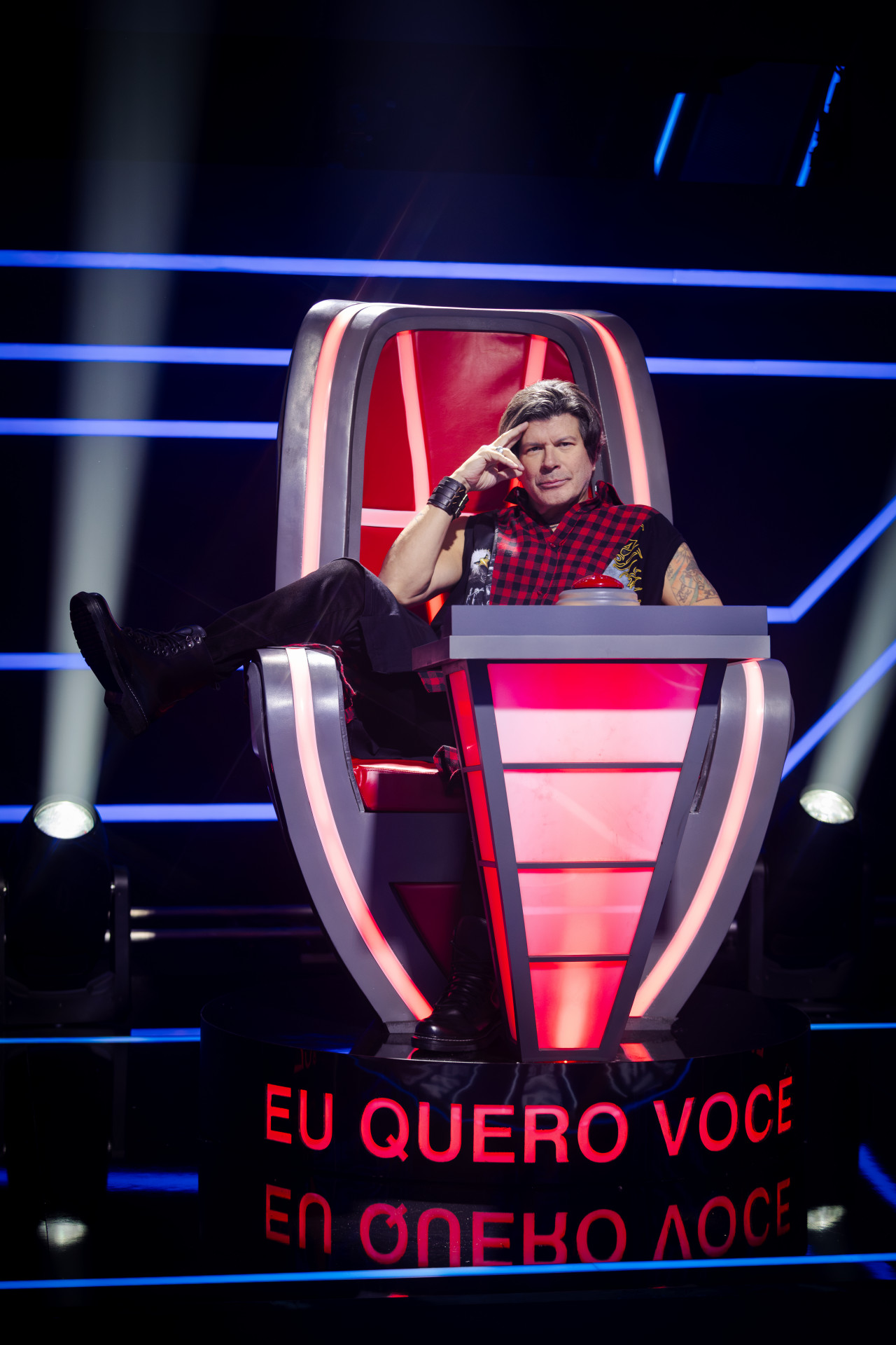 Paulo Ricardo é um dos técnicos do 'The Voice Brasil' - Bella Pinheiro / Divulgação