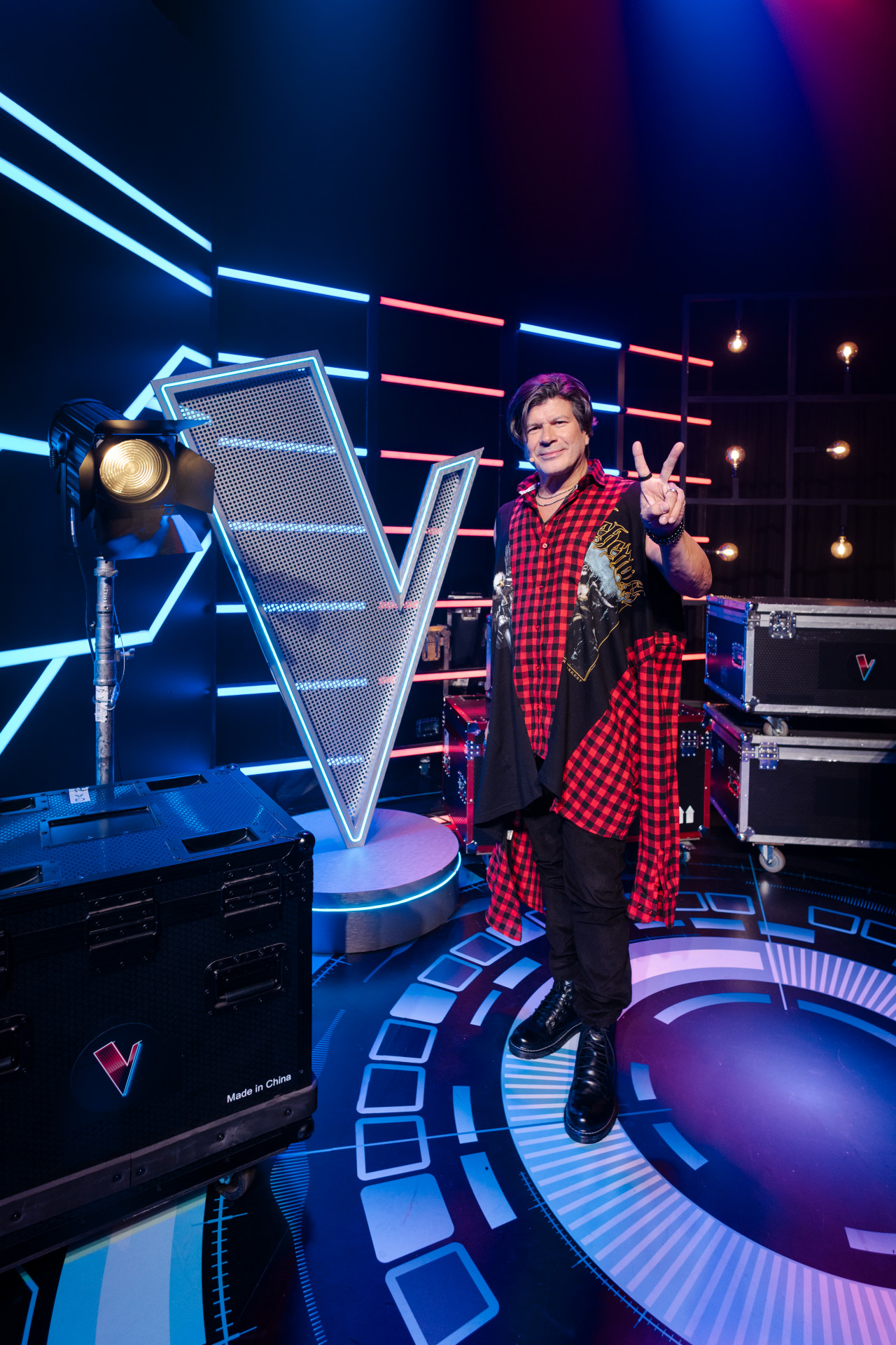 Paulo Ricardo é um dos técnicos do 'The Voice Brasil' - Bella Pinheiro / Divulgação