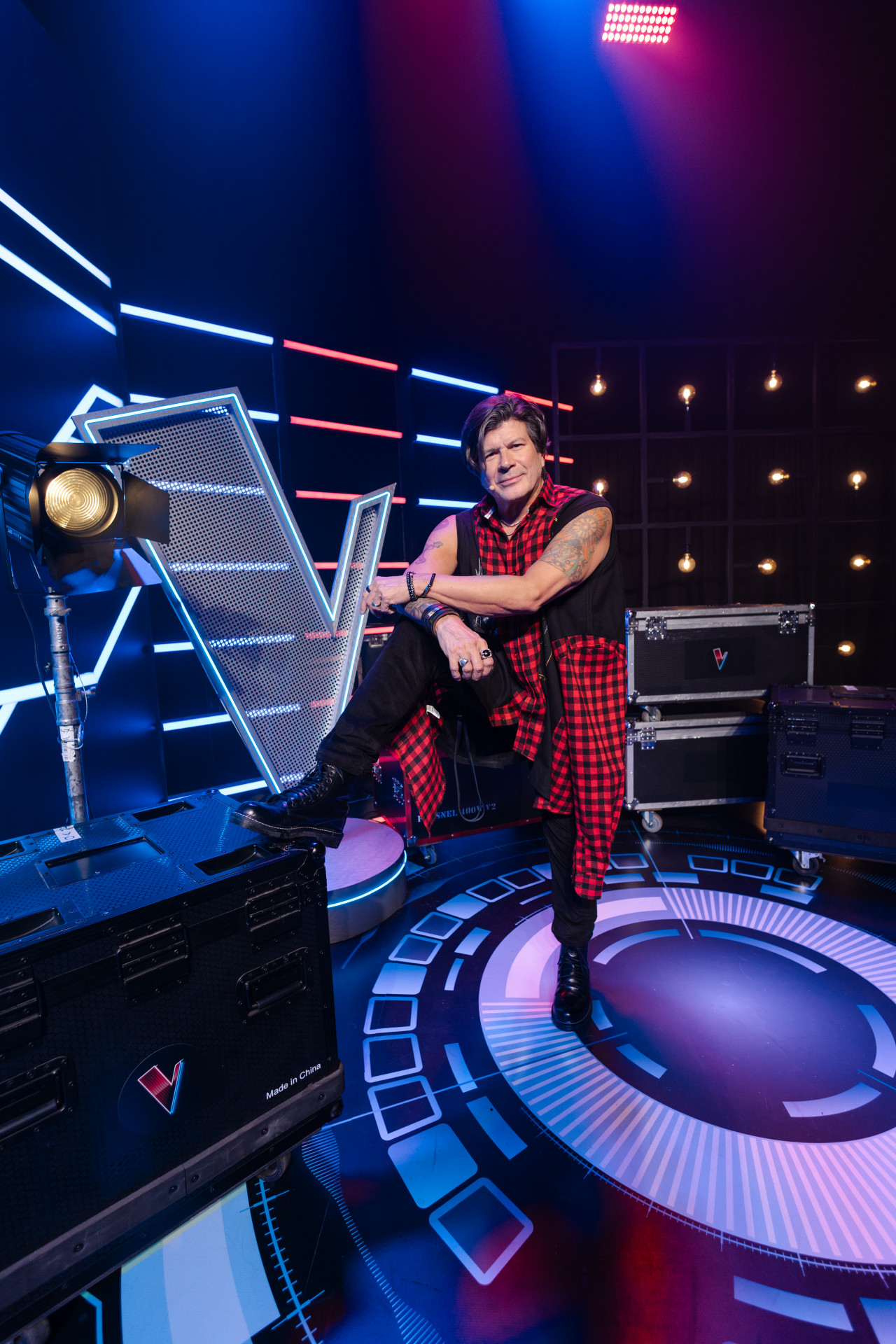 Paulo Ricardo é um dos técnicos do 'The Voice Brasil' - Bella Pinheiro / Divulgação