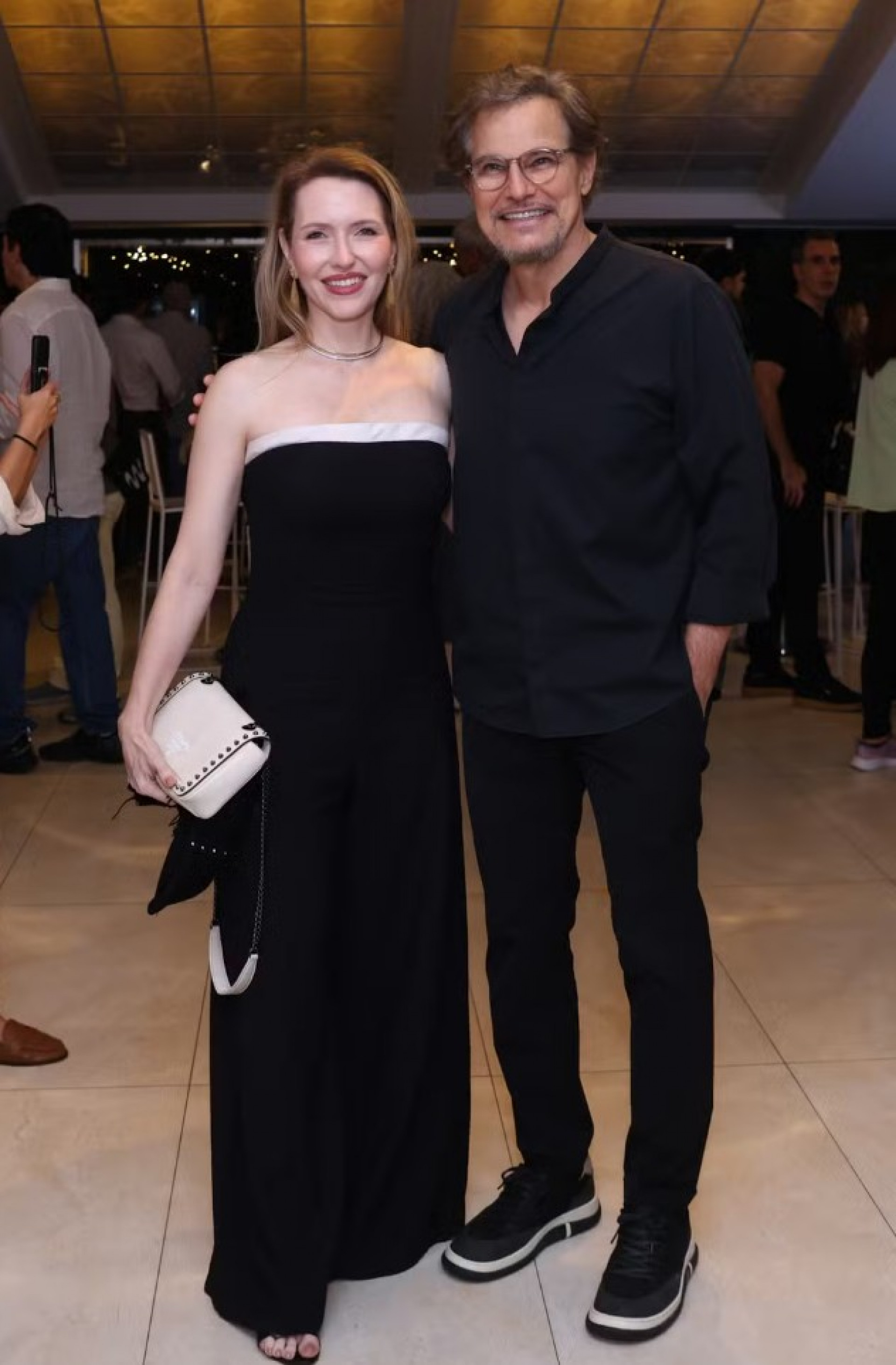 Karin Roepke e Edson Celulari  - Roberto Filho/Brazil News