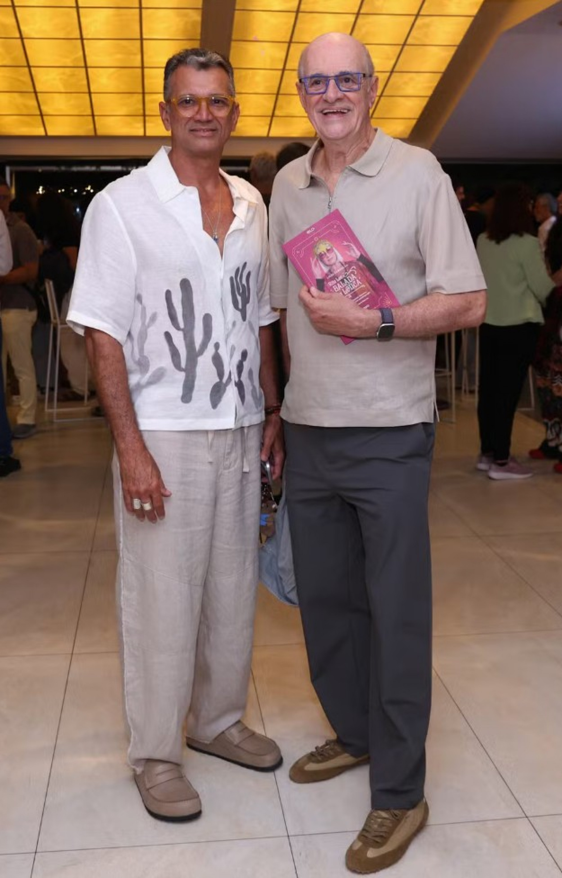 Marcos Caruso e o marido - Roberto Filho/Brazil News
