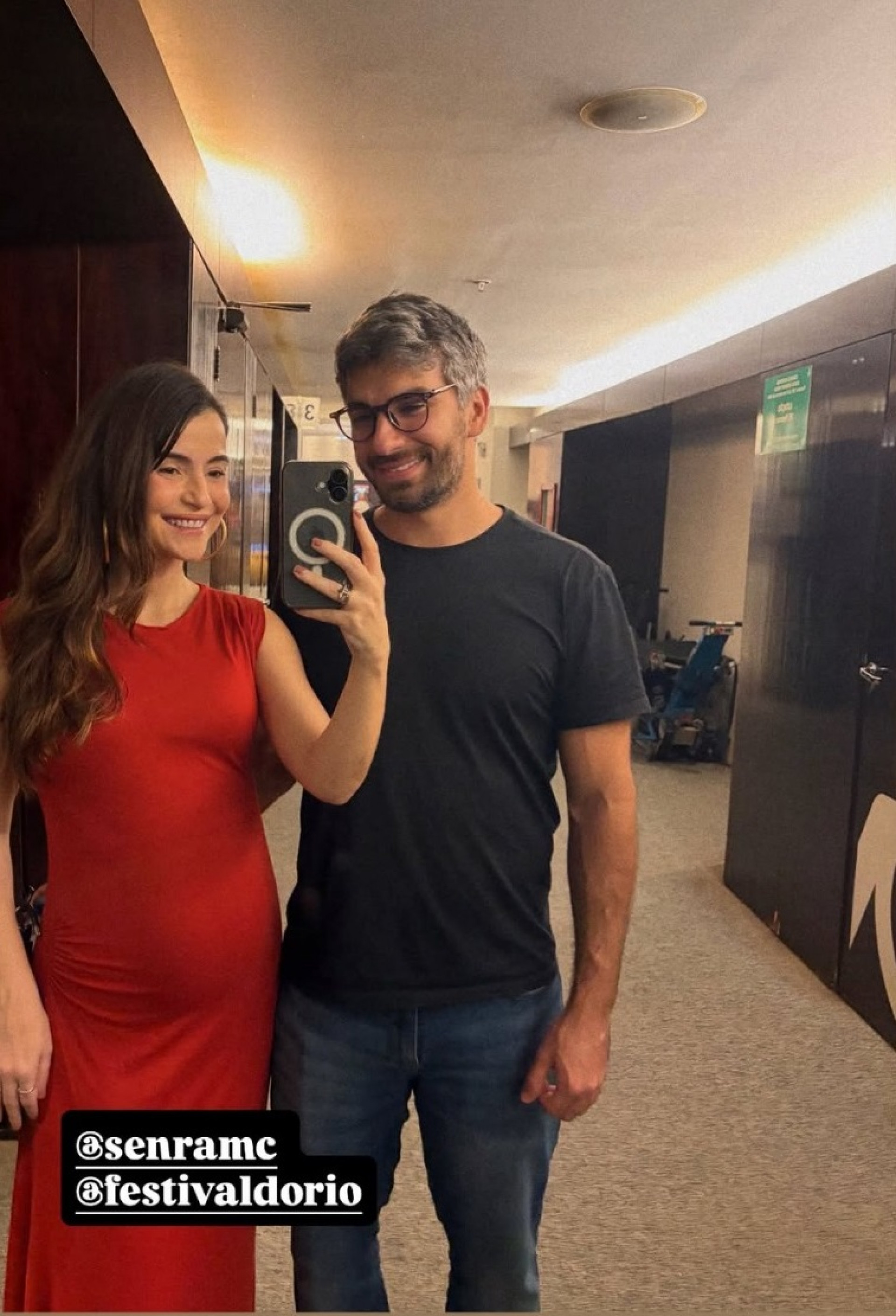 Maria Clara Senra espera o primeiro filho com Hugo Moura  - Reprodu&ccedil;&atilde;o/Instagram 