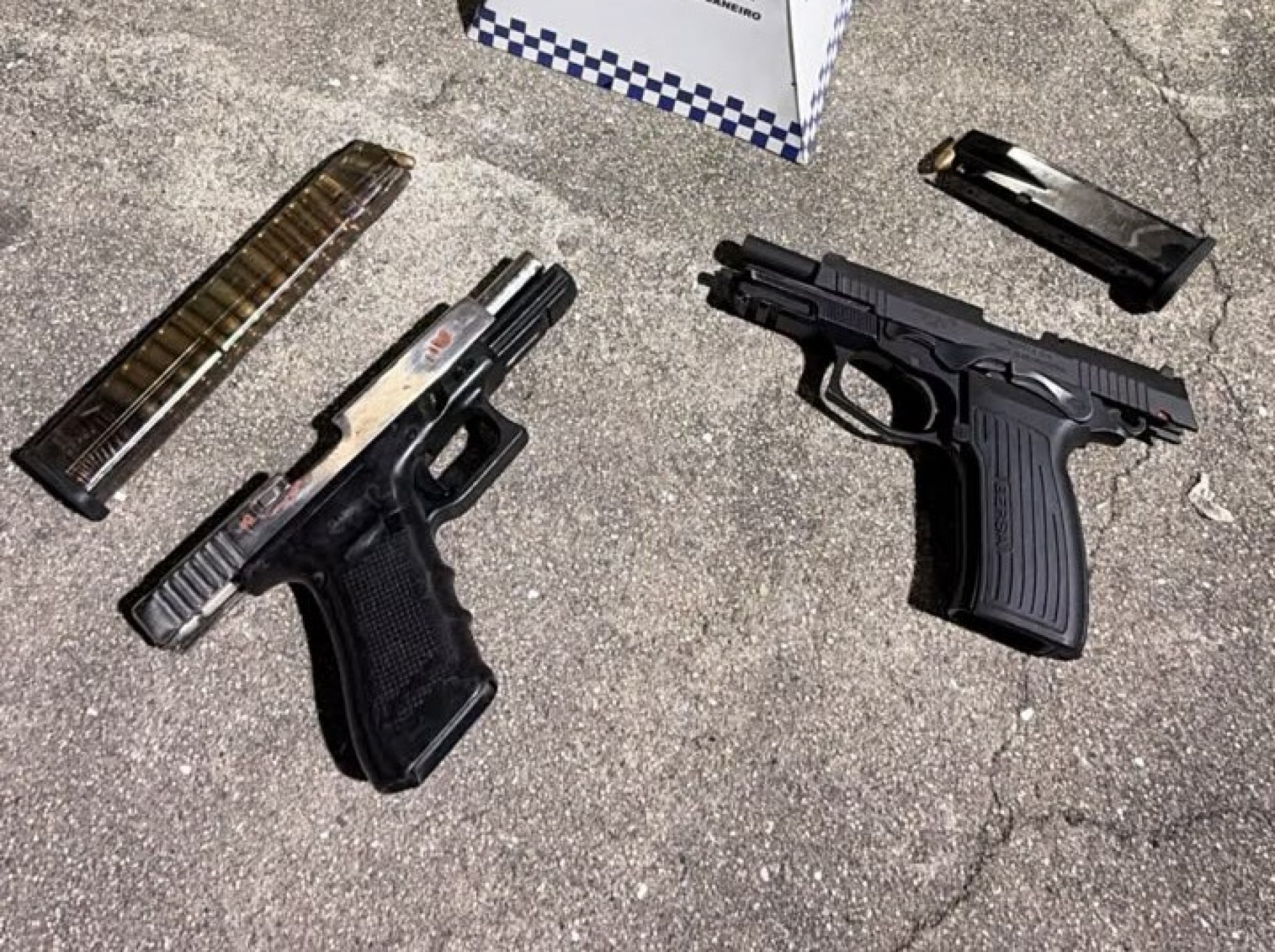 Confronto terminou com suspeito ferido e armas apreendidas em Madureira - Reprodução / Redes Sociais