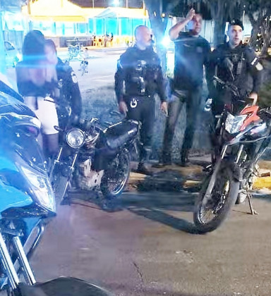 Operação Roda Presa apreende motos e drogas em Itaperuna