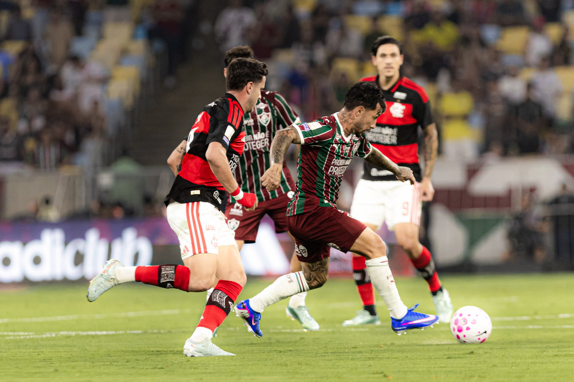Clubes travaram clássico no Maracanã neste domingo (11) - Marina Garcia / Fluminense