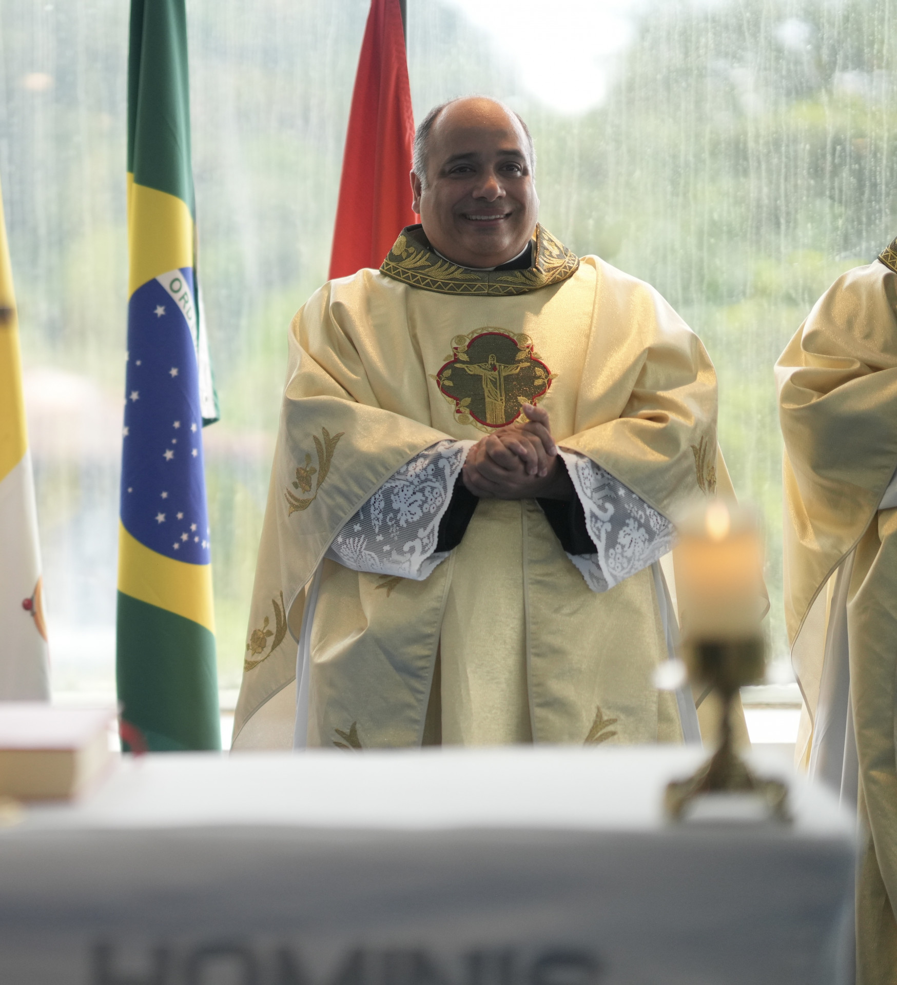 Padre Omar Raposo, reitor do Santuário