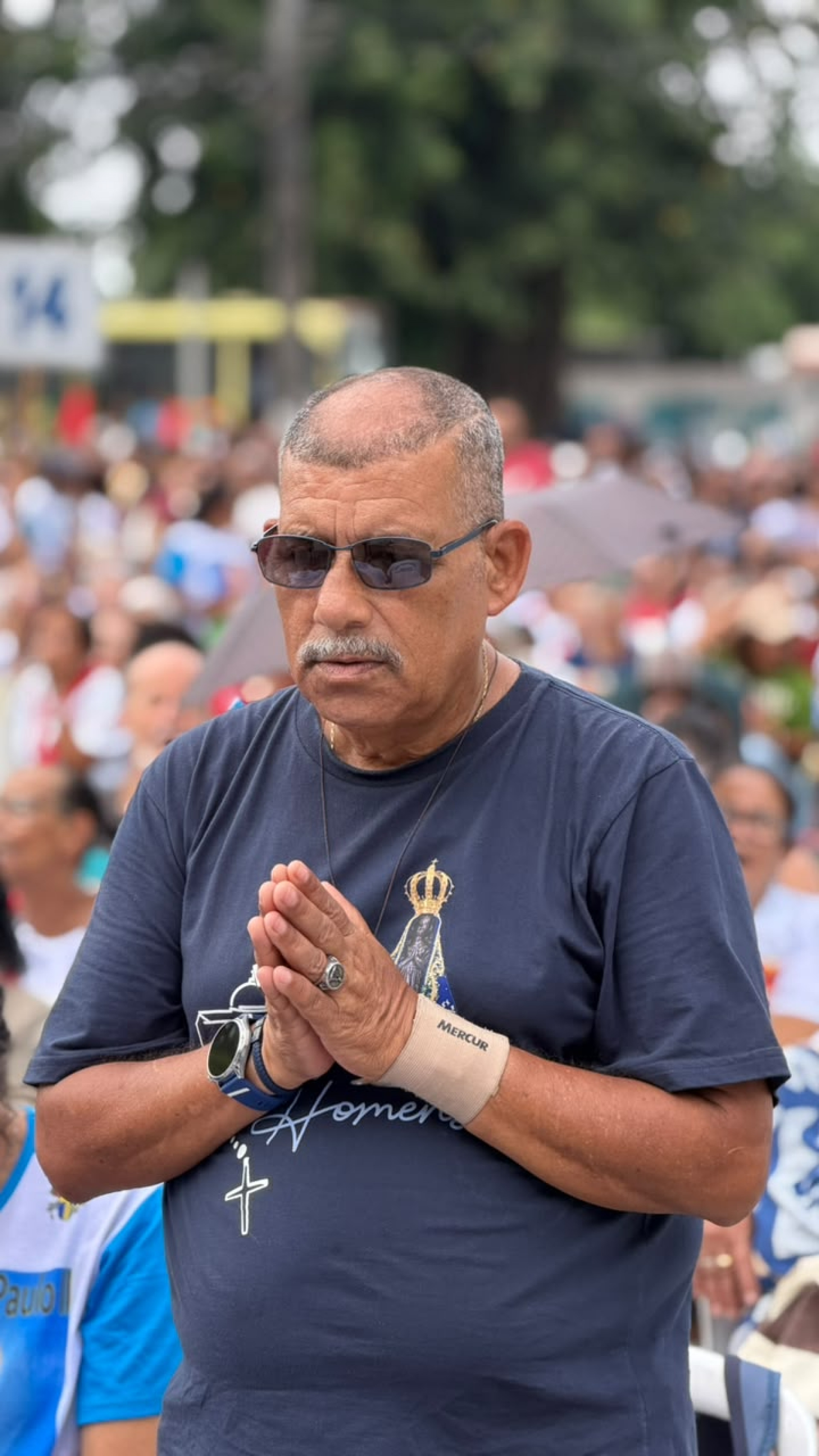 Romaria do Pilar reúne milhares de fiéis em Duque de Caxias 