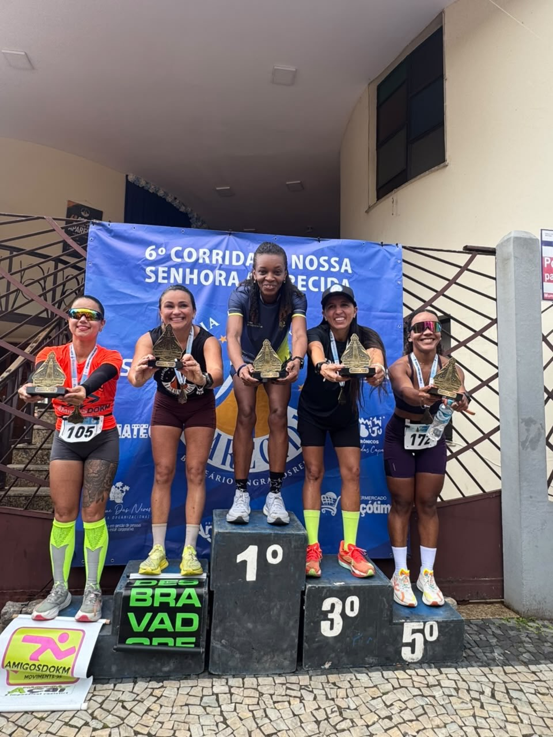 Renan Jordão e Edna Rodrigues vencem a 6ª Corrida de Nossa Senhora Aparecida