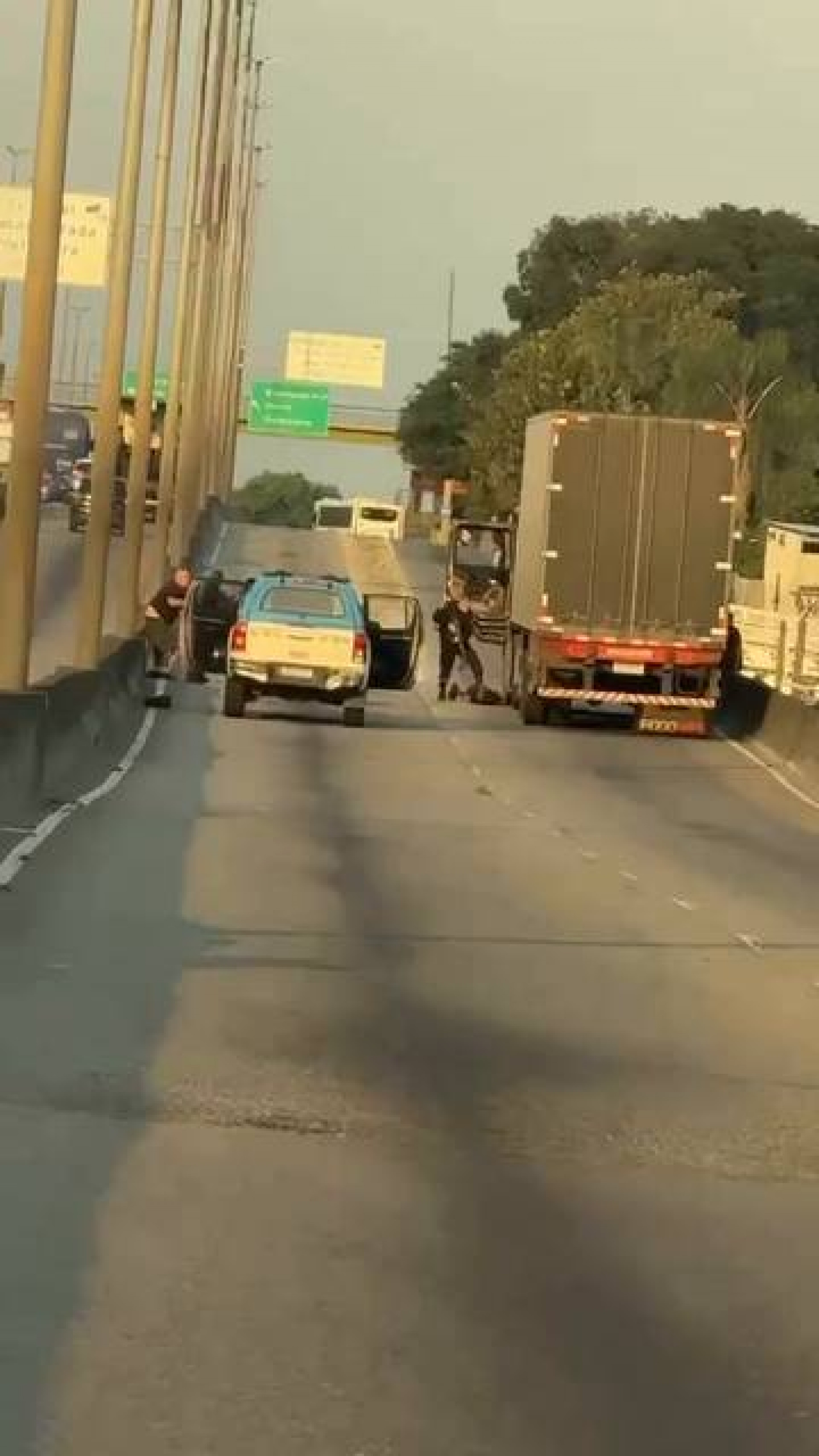 PM resgatou motorista e recuperou carga roubada