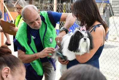 Nova Iguaçu vacina cães e gatos contra a raiva neste sábado