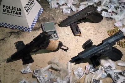 Polícia Militar prende quadrilha e apreende três pistolas em ação em Itaboraí