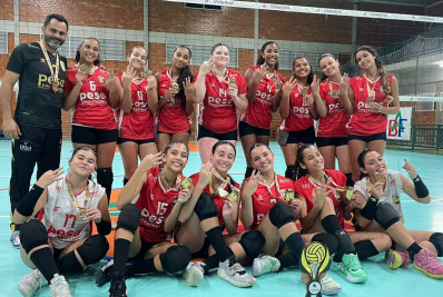 Vôlei feminino de Paty do Alferes conquista tricampeonato na Liga do Vale do Café