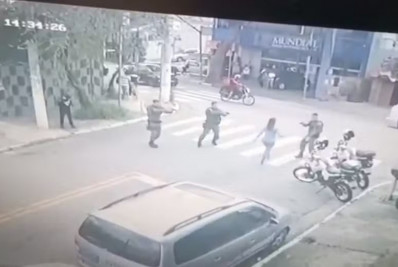 Mulher em surto é morta a tiros por PM em SP