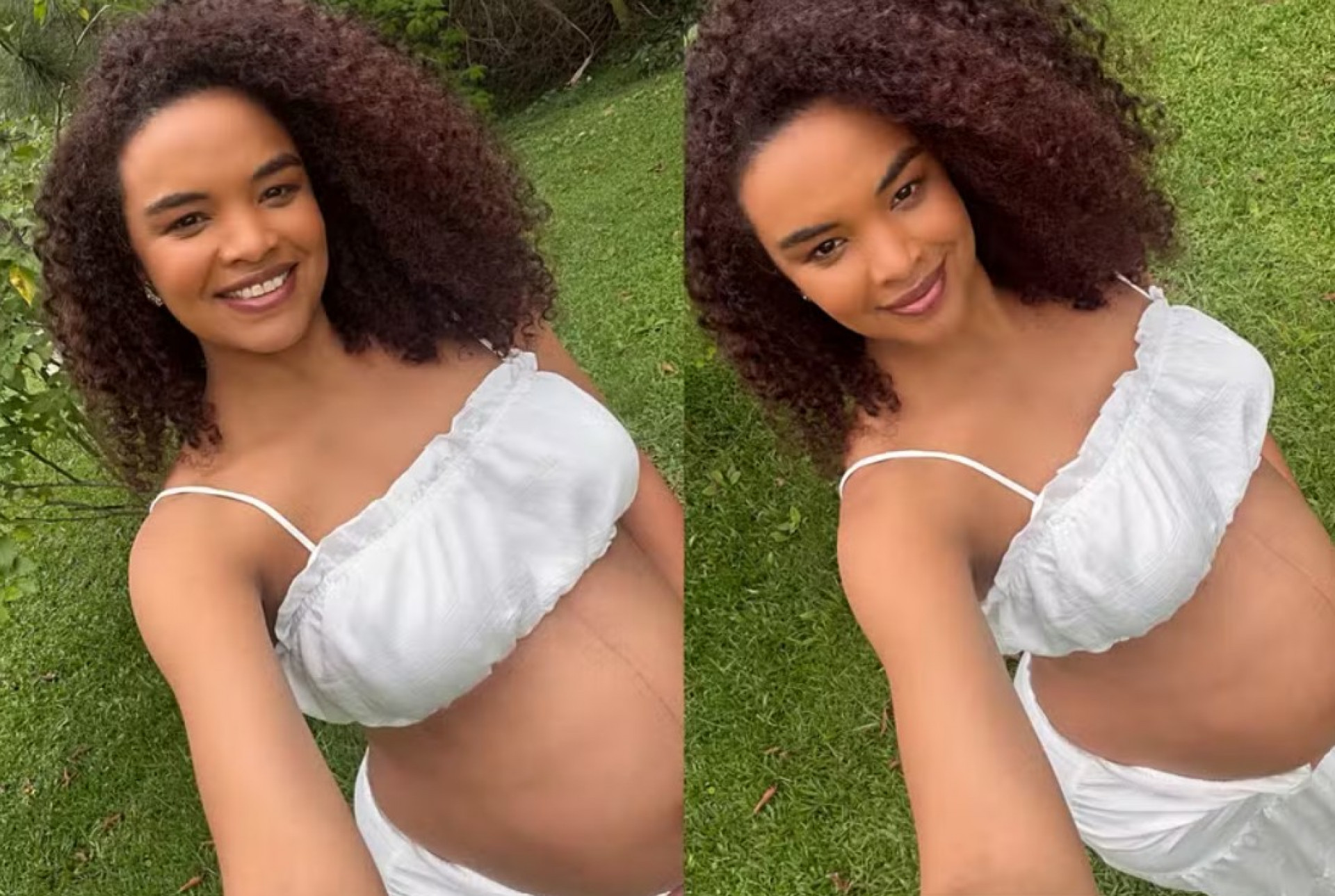 Lucy Ramos mostra evolução da gravidez e recebe carinho dos fãs