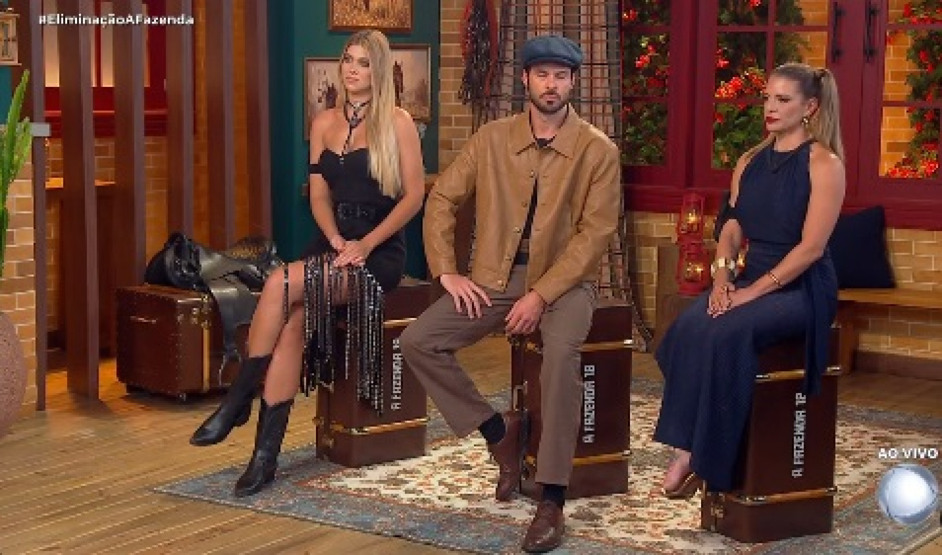 Eduarda, Igor e Renata disputaram a preferência do público  - Reprodução de vídeo
