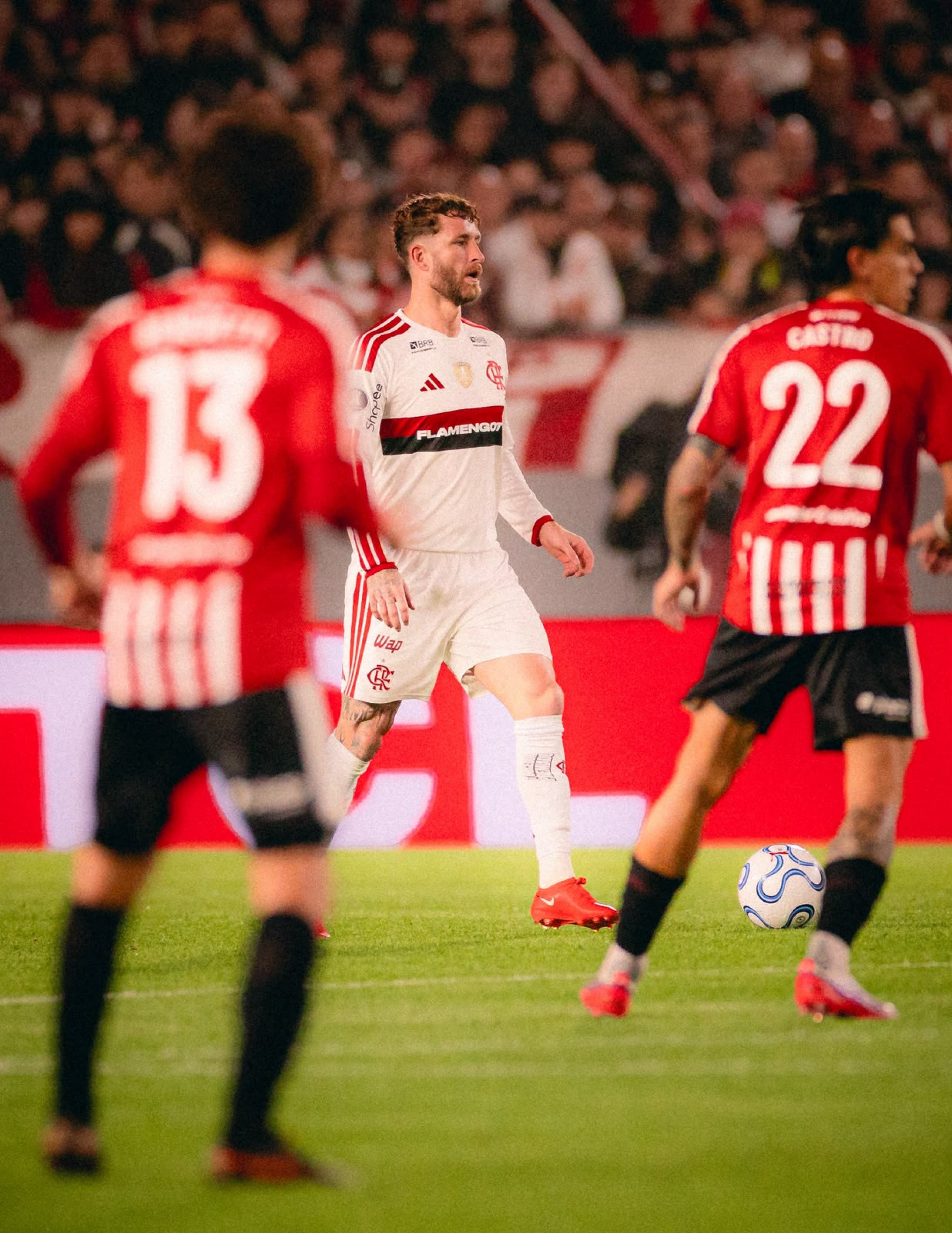 Flamengo empatou com o Estudiantes em La Plata - Adriano Fontes / Flamengo