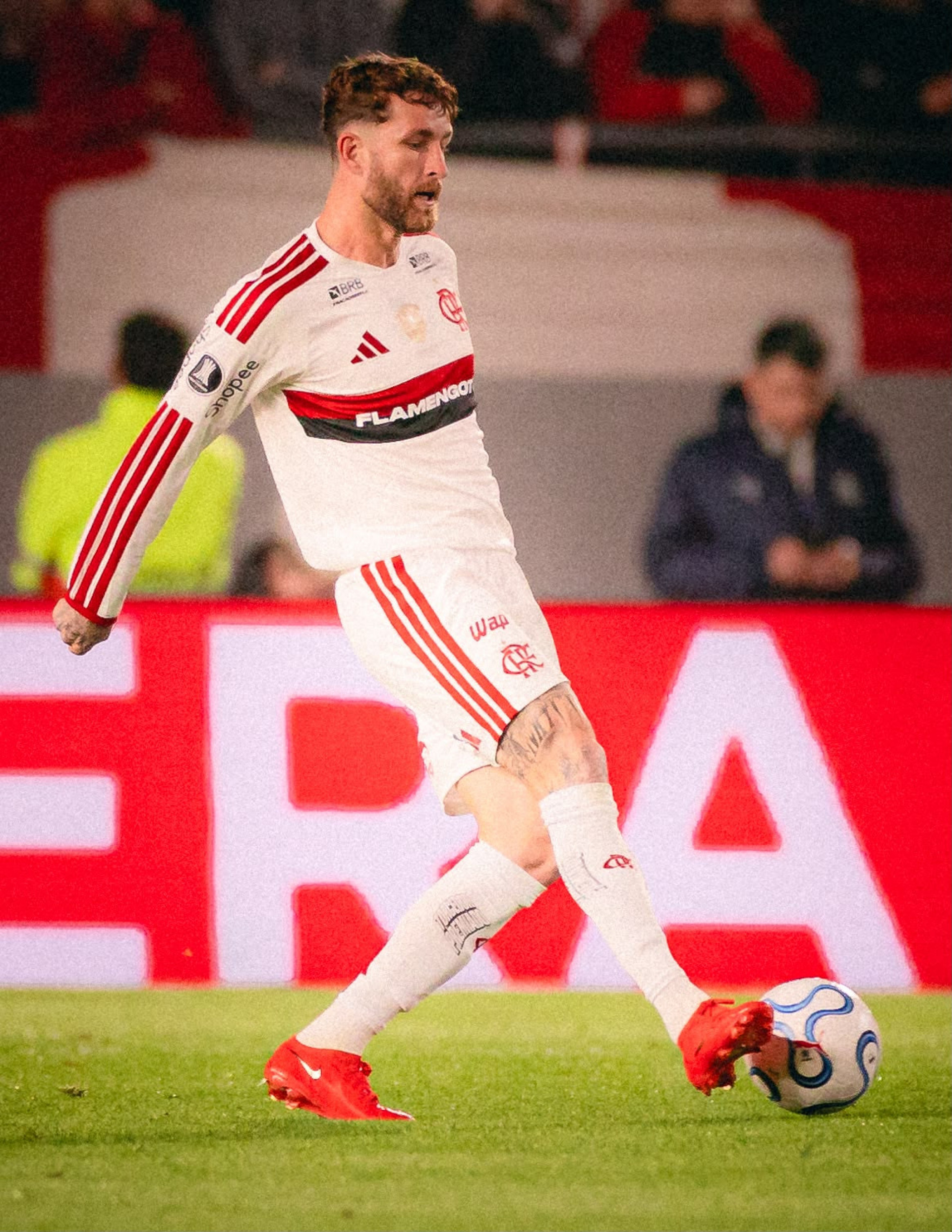 Flamengo empatou com o Estudiantes em La Plata - Adriano Fontes / Flamengo