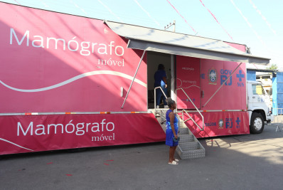 Mamógrafo móvel oferece exames gratuitos em Nova Iguaçu até domingo