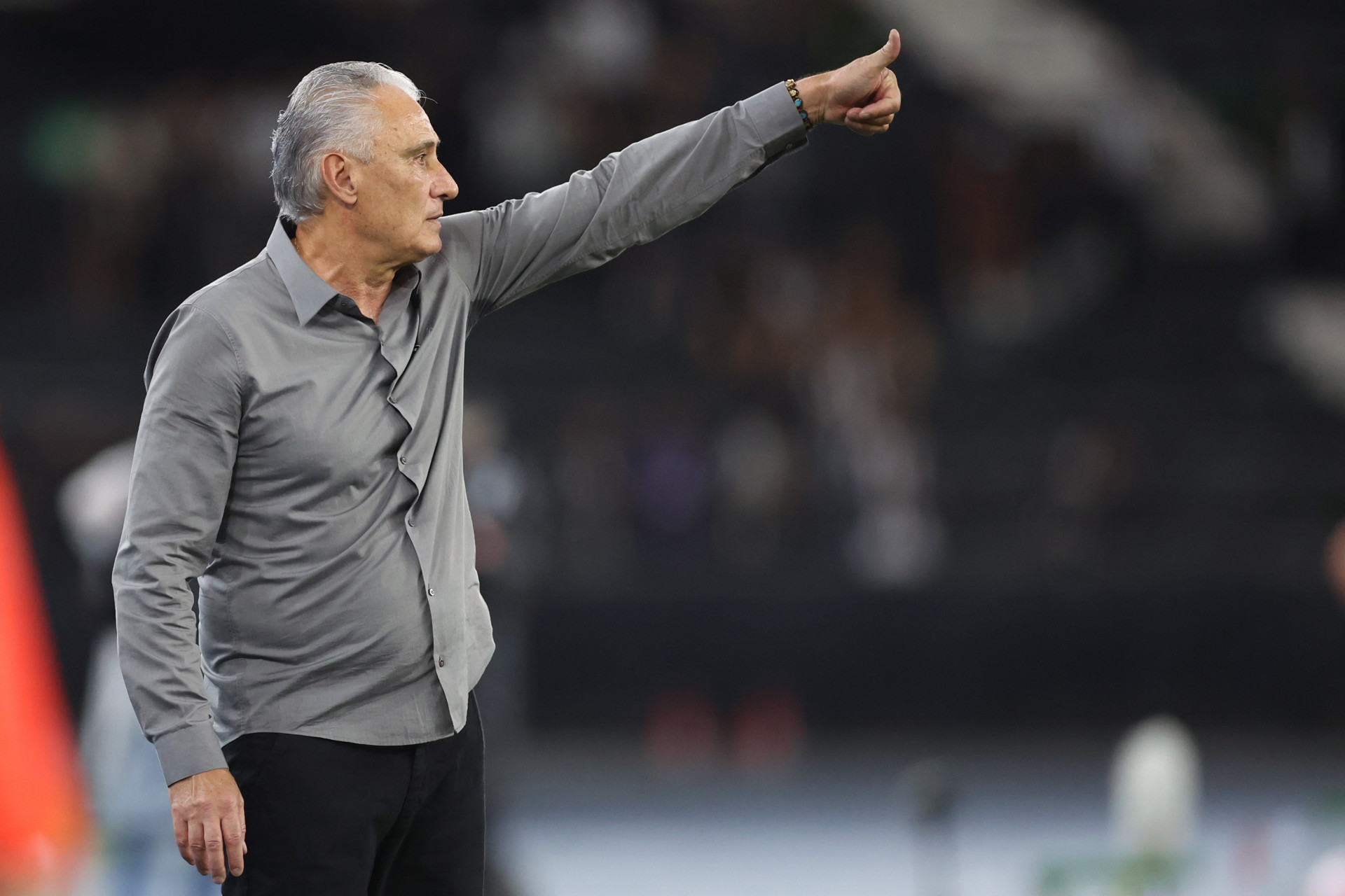 Tite valoriza primeira vitória à frente do Botafogo: ‘Volume grande’