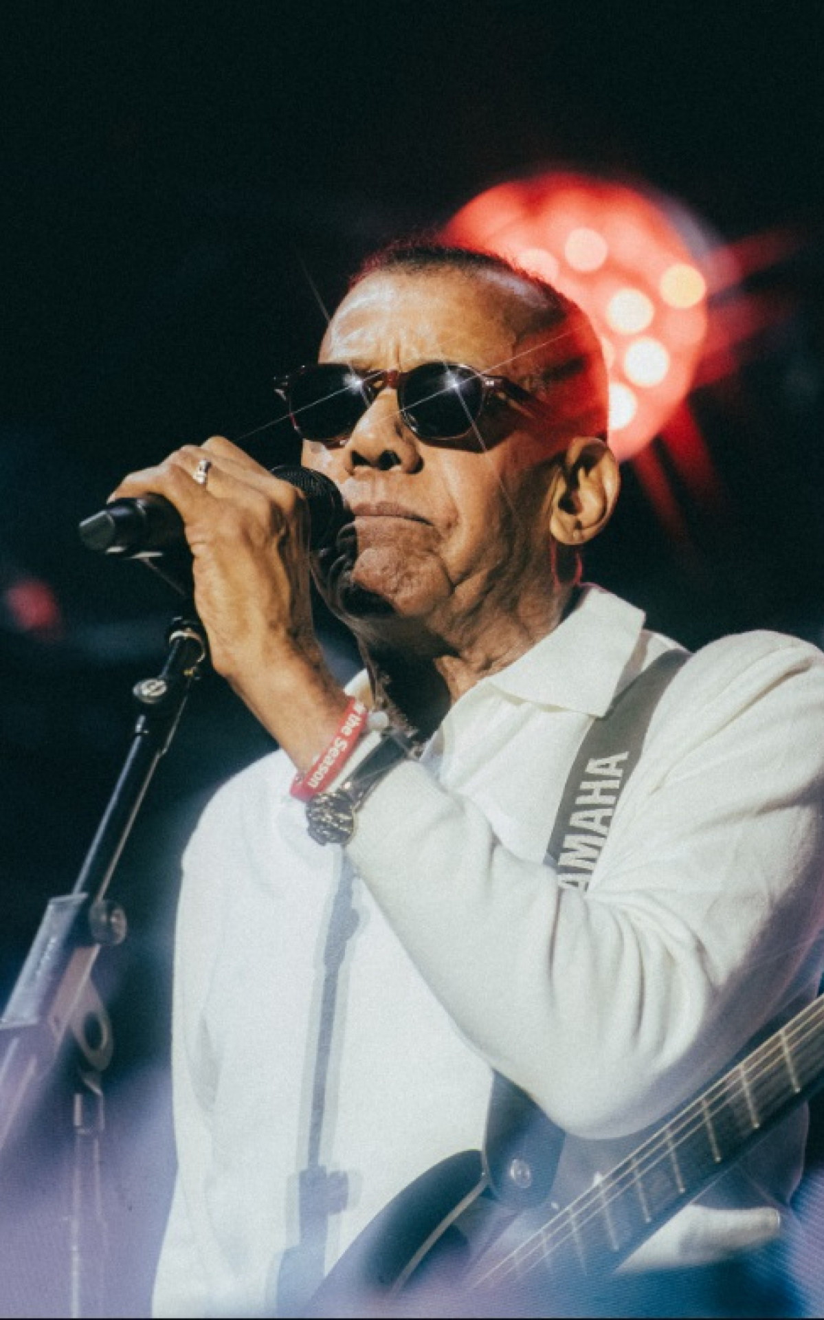Jorge Ben Jor durante show em São Paulo