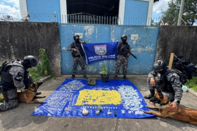 BAC apreende mais de 1,9 mil pinos de cocaína em Barra Mansa