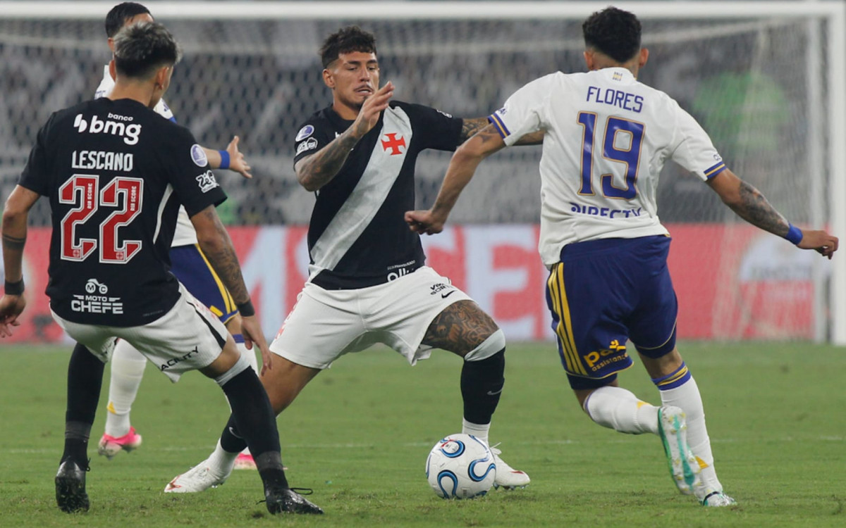 Vasco enfrentou o Boca Juniors no Maracan&atilde;