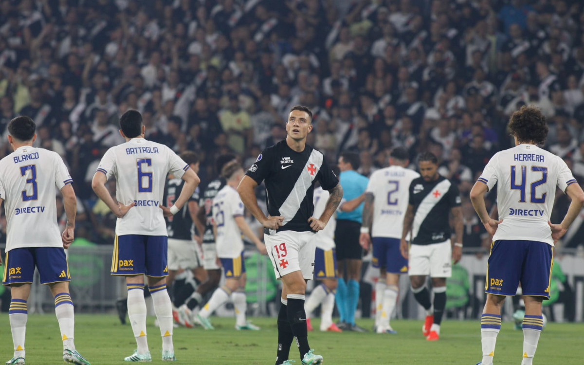 Vasco enfrentou o Boca Juniors no Maracan&atilde;