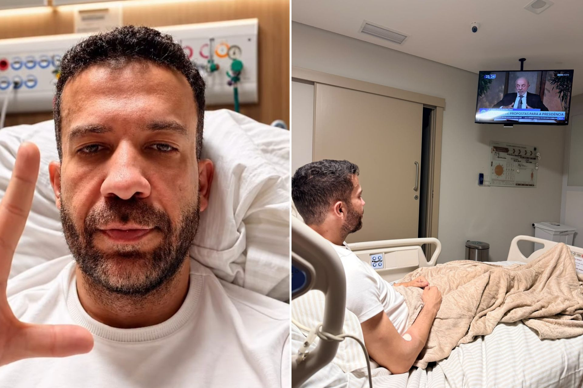 Janones anuncia alta hospitalar após internação por arritmia cardíaca