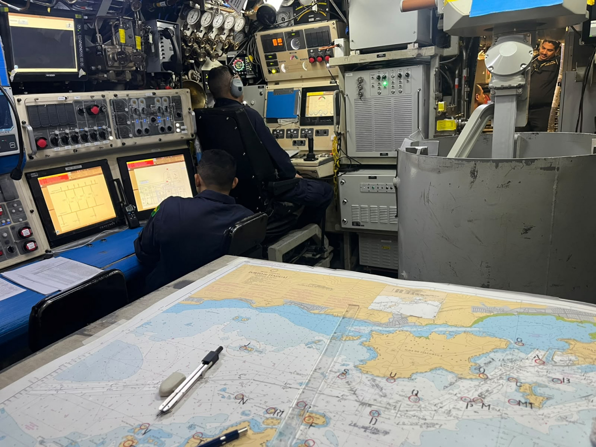 Quarto submarino da Classe Riachuelo avança nos testes para entrega prevista em 2027 - Rodrigo T Ribeiro / Agência O DIA