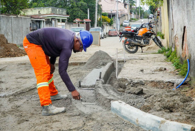 Obras avançam no Salgueiro e vão beneficiar dez mil moradores 