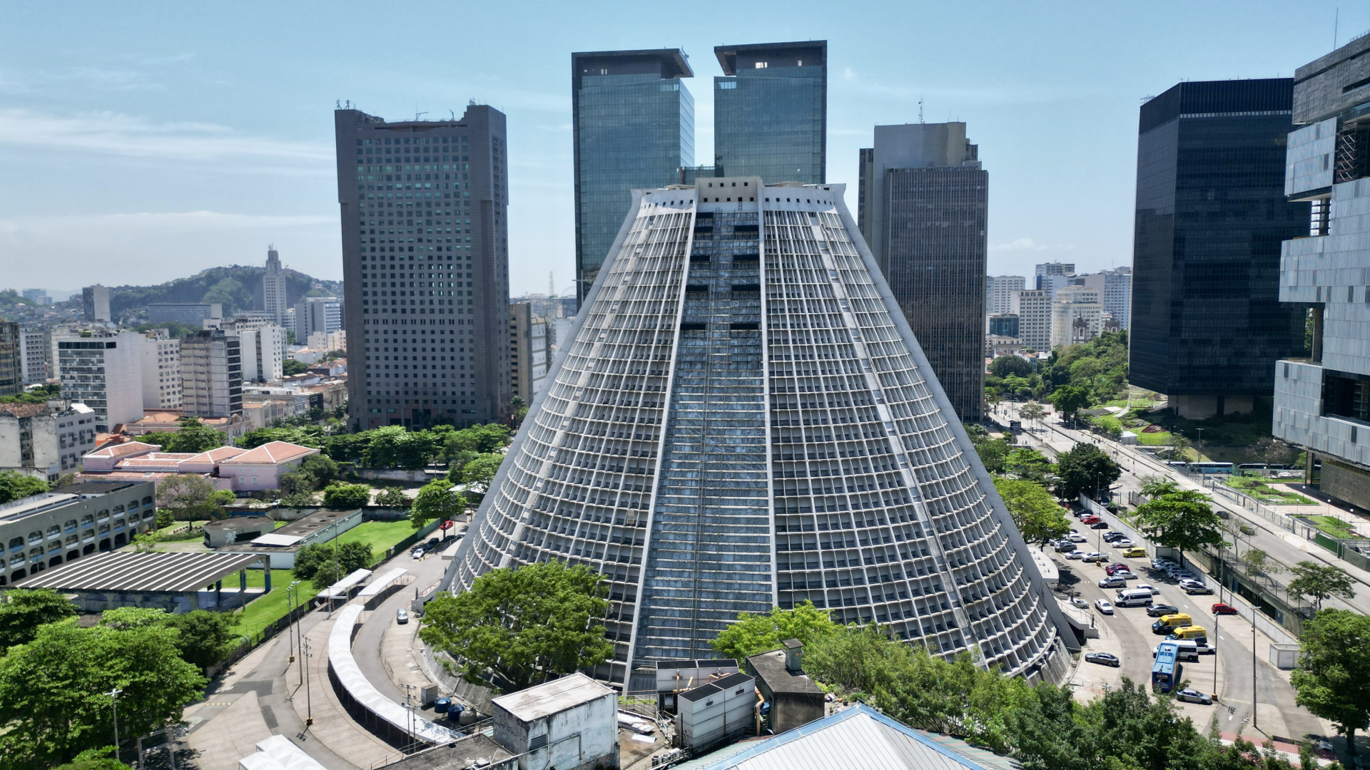 Catedral Metropolitana passa por obras de restauração