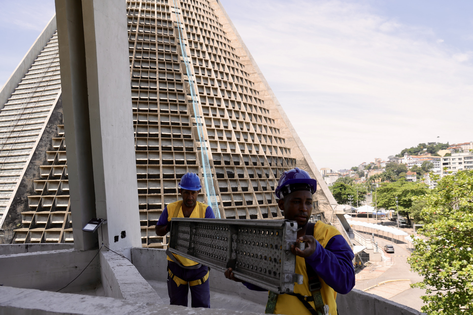 Catedral Metropolitana passa por obras de restauração - Divulgação / Governo do Rio
