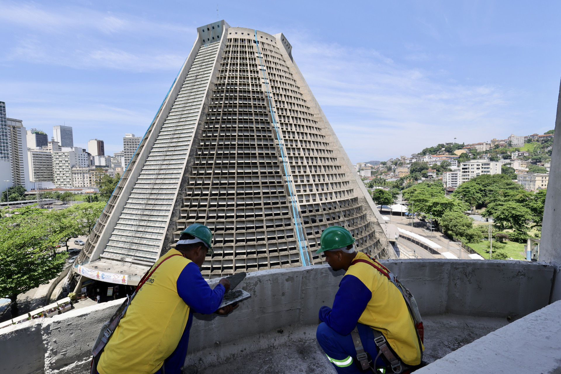 Catedral Metropolitana passa por obras de restauração - Divulgação / Governo do Rio
