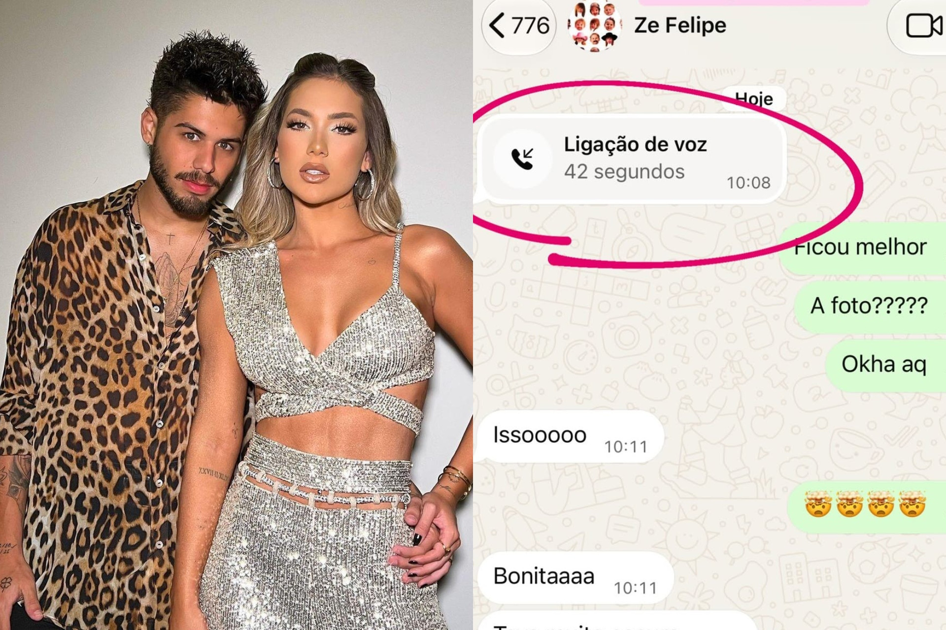 Virginia Fonseca expõe pedido inusitado de Zé Felipe: 'Me ligou'