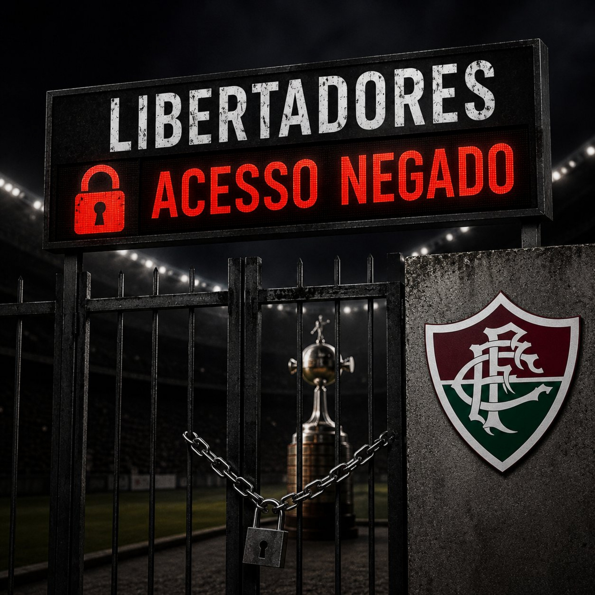 Fluminense terá que esperar mais um pouco para disputar a Libertadores novamente - Reprodução / X