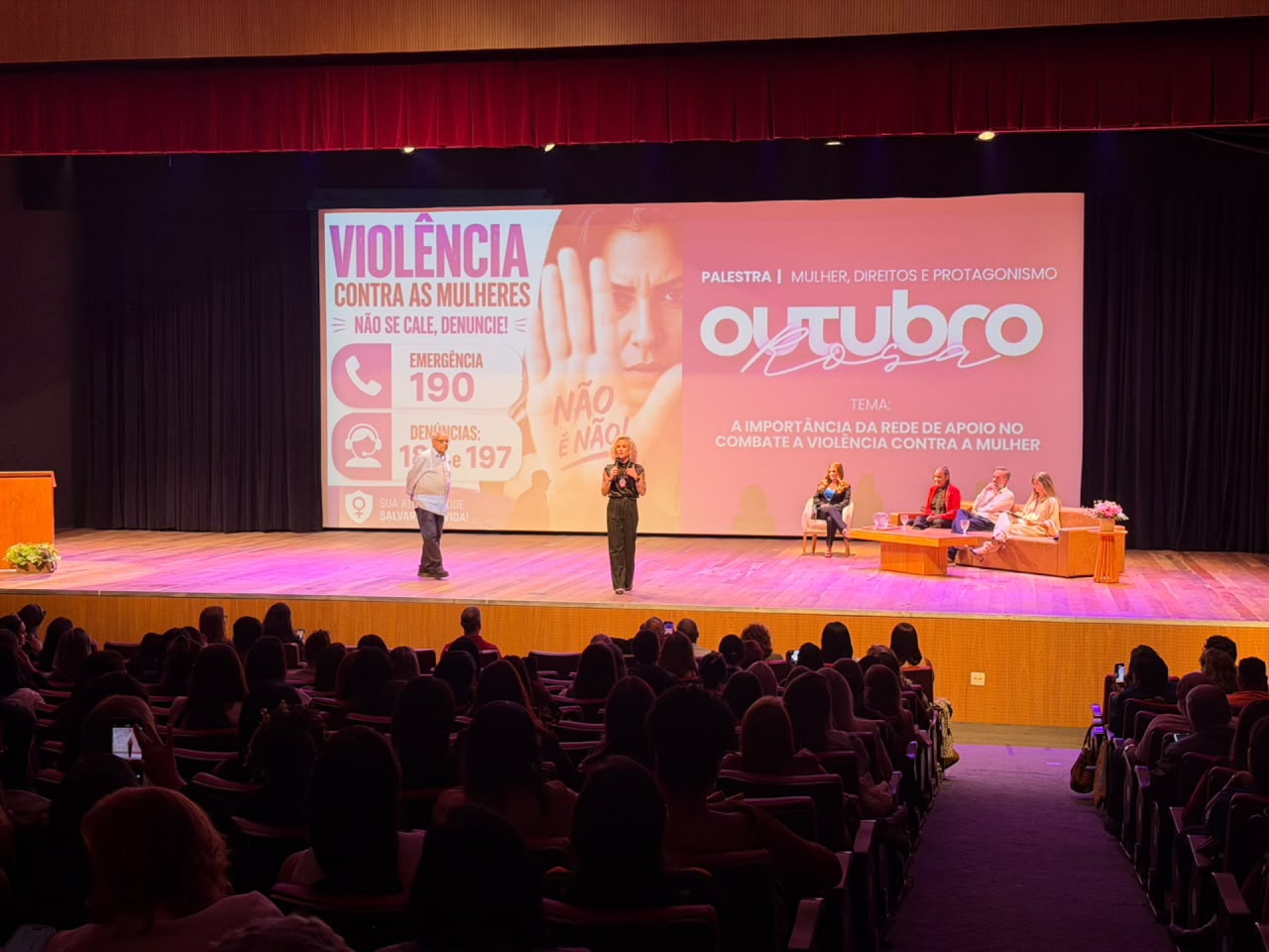 Palestra reúne mais de 700 pessoas e reforça a importância da proteção em Volta Redonda