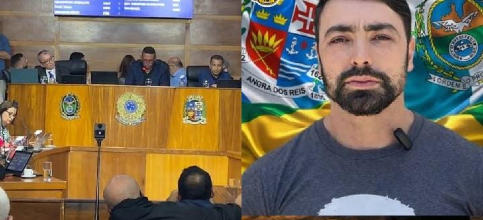 Câmara de Angra cassa Greg Duarte após votação de 12 a 2 nesta quinta