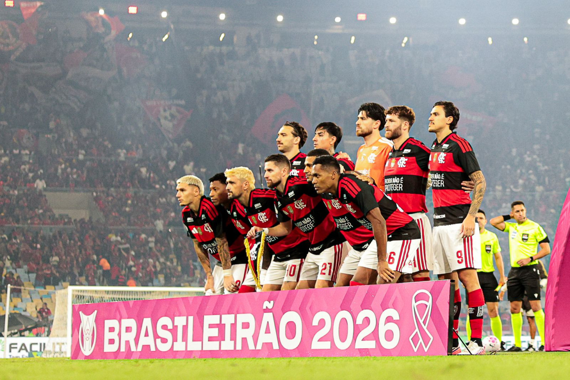 Flamengo enfrentou o Atlético-MG, no Maracanã, pelo Brasileirão - Gilvan de Souza/Flamengo