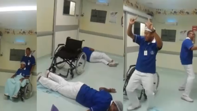 Funcion�rios de hospital s�o demitidos por gravar v�deo de 'Que Tiro Foi Esse'
