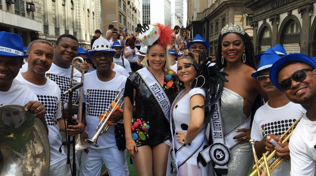 Bola Preta sai pela 100ª vez e abre oficialmente o carnaval do Rio
