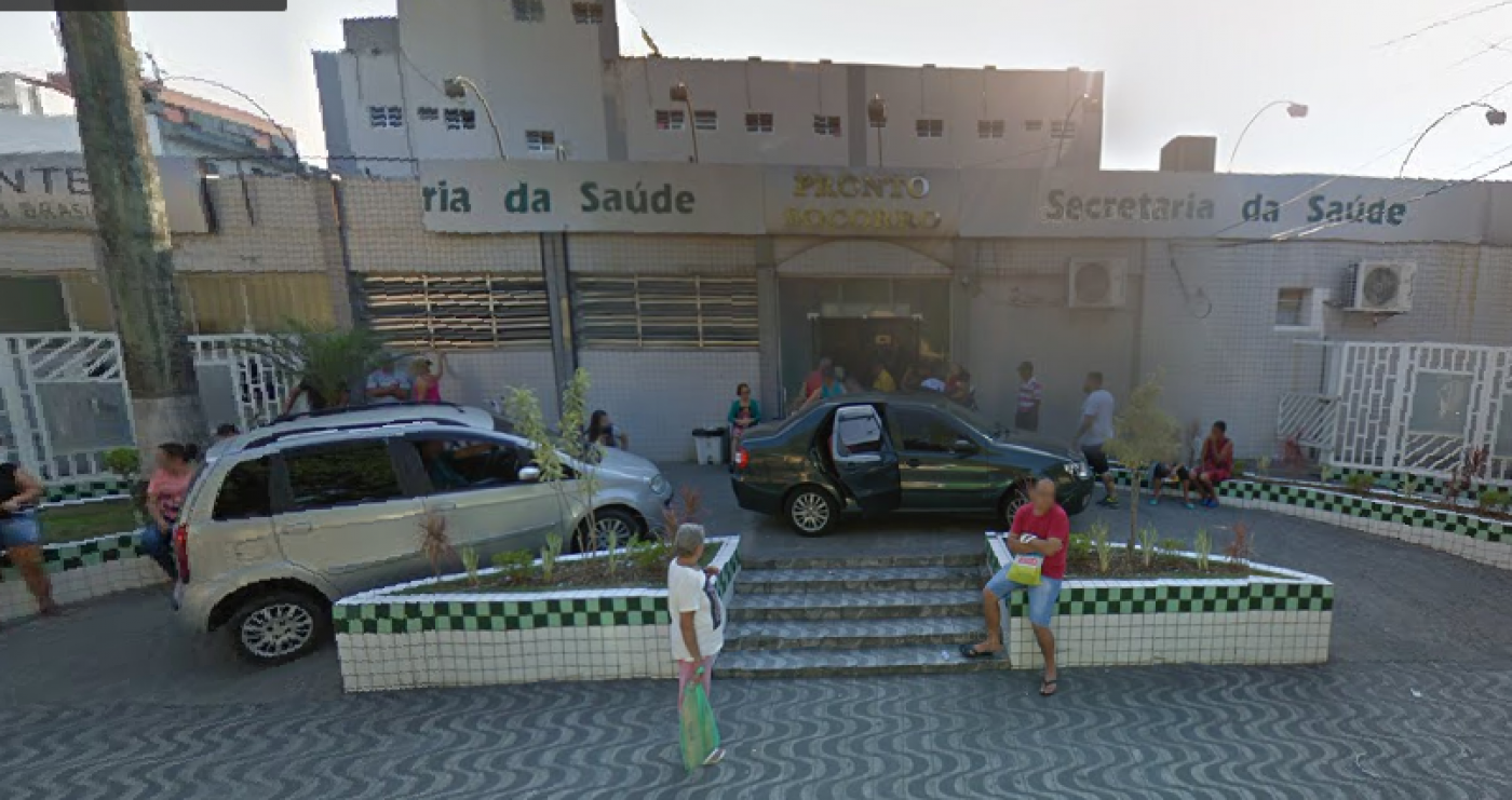 Homem foi levado ao hospital mas acabou não resistindo - Reprodução Google Street View