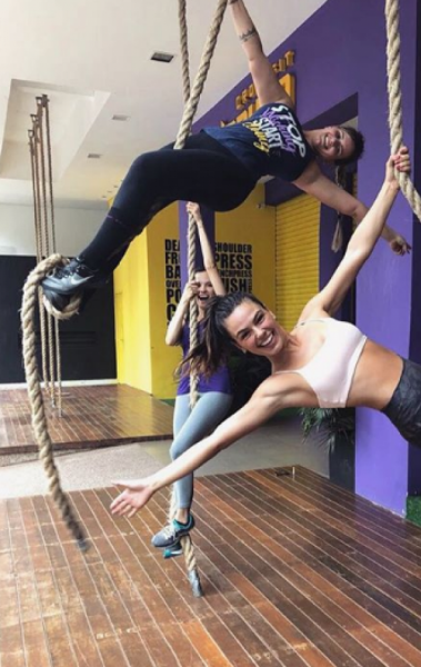 Grávida, Isis Valverde exibe corpão em aula de crossfit - Reprodução/Instagram