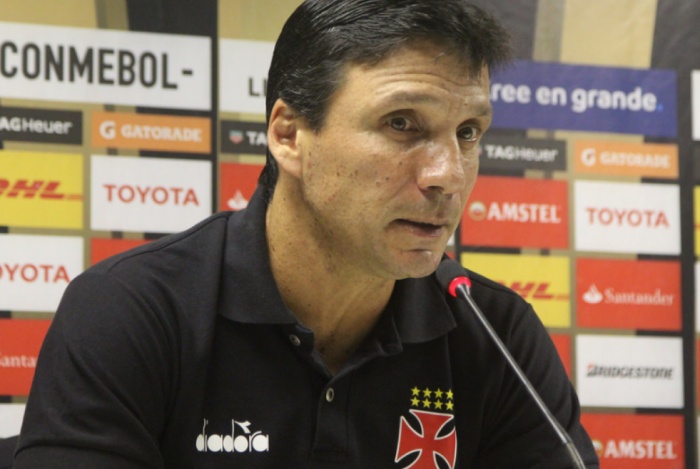 Z� falou em coletiva ap�s a elimina��o do Vasco