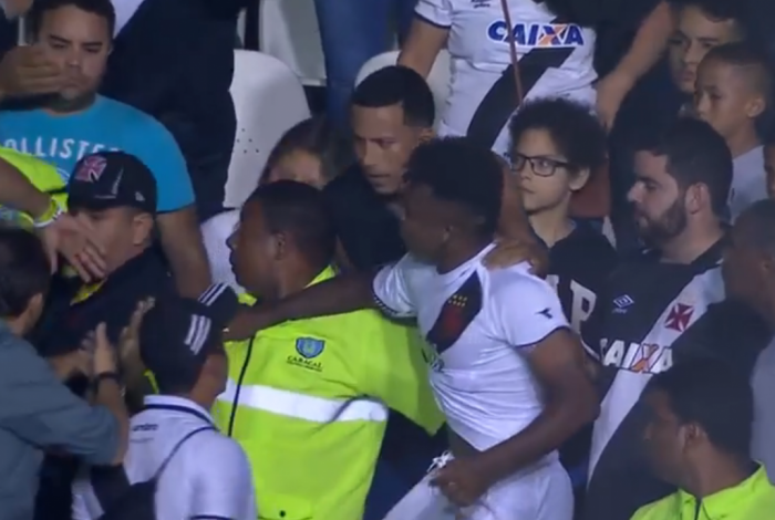 Paulo Vitor vai defender seus familiares ap�s confus�o com torcedores do Vasco