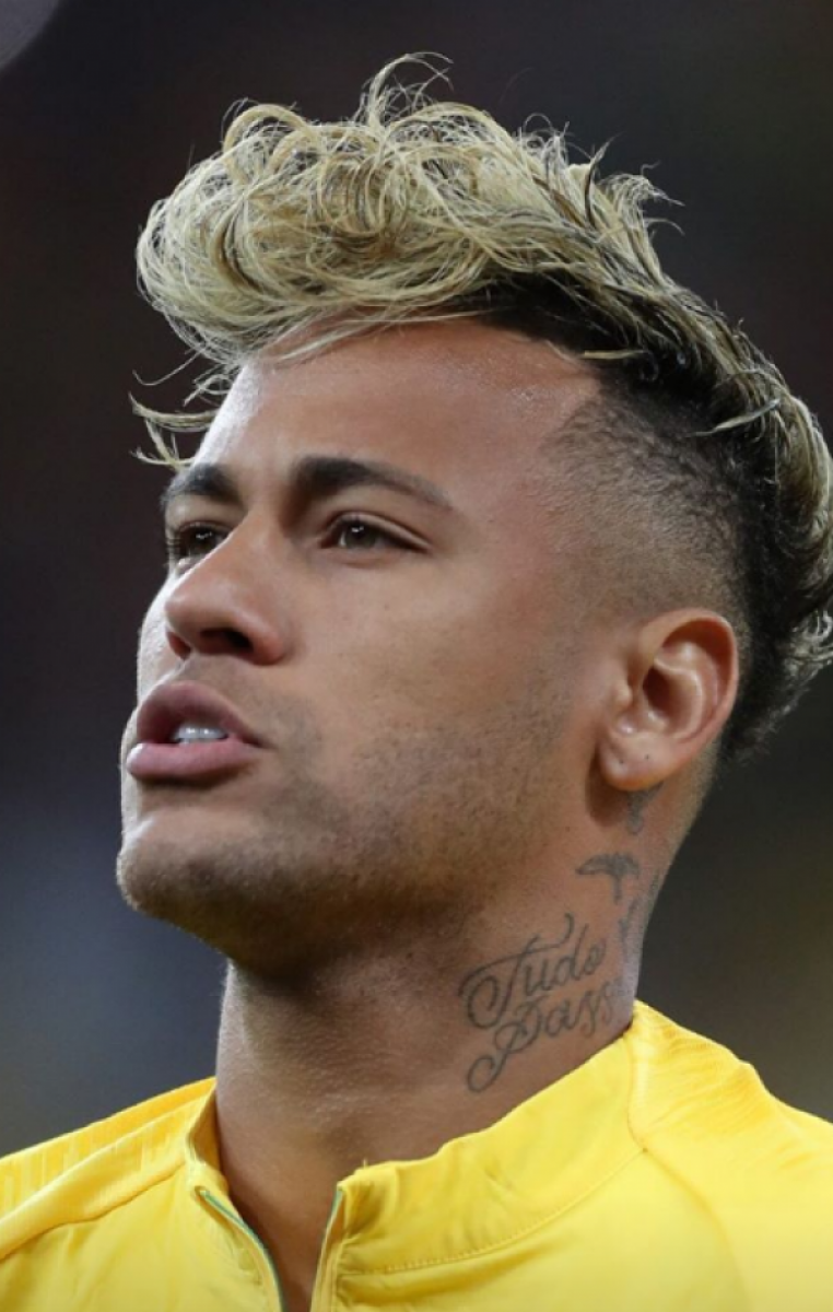Neymar mudou o visual para a Copa do Mundo