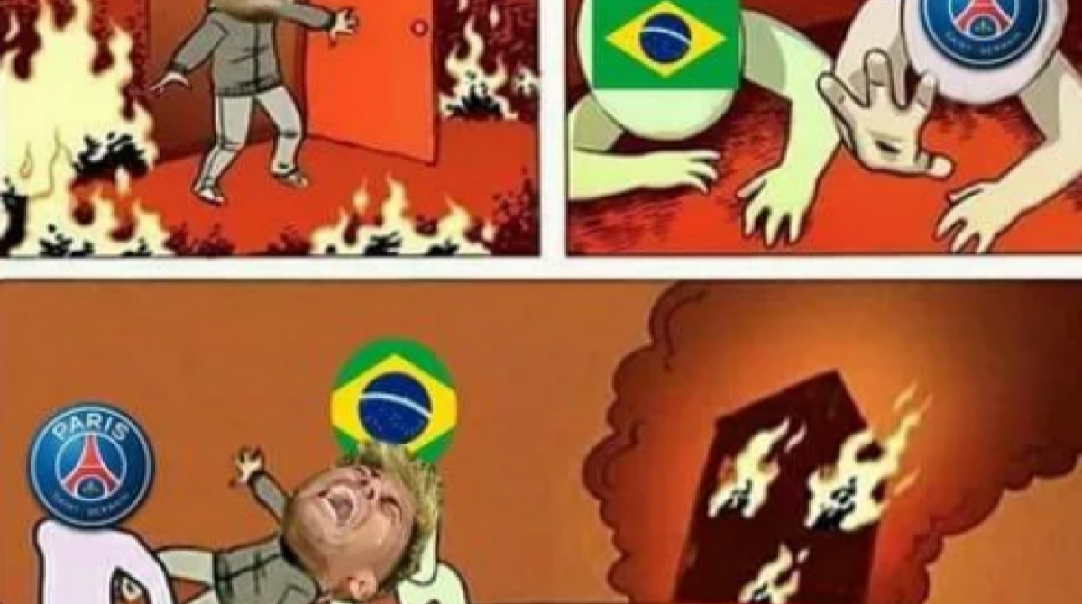 Memes de Neymar 'caindo' viralizam no mundo inteiro 