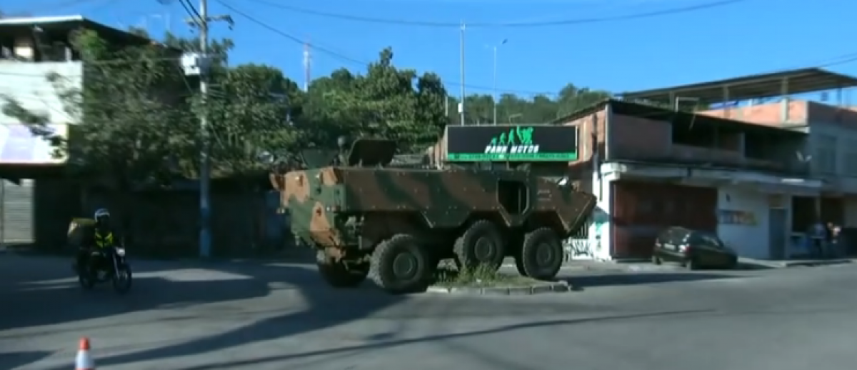 Forças Armadas fazem operação no Salgueiro  - Reprodução TV Globo 