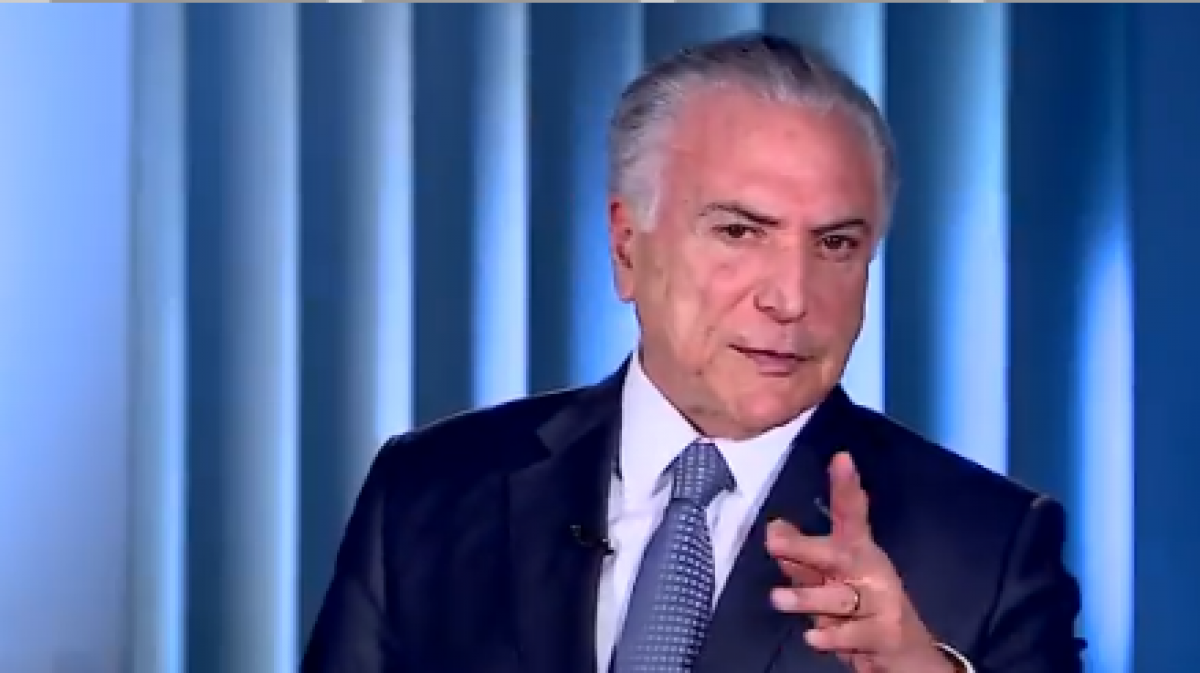 Temer ataca Alckmin e Haddad em vídeos divulgados em suas redes sociais - Reprodução / Twitter / Michel Temer