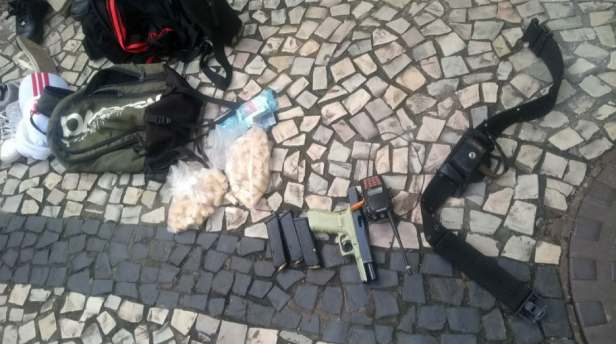 Chefe do tráfico do Chapéu Mangueira foi preso no Leme - Divulgação